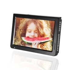 Eboxer 10 inch Portable TV ATSC Digital Television 16:9 TFT LED 1080P HDMI Video Player with USB/TF Card Slot Built in Rechargeable Battery for Home Car Outdoor Travel (01)