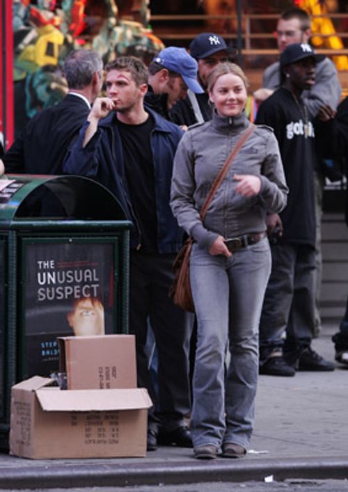 Ryan Phillippe and Abbie Cornish at an event for Stop-Loss (2008)