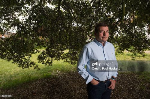 UK - London - Mark Reed, son of actor Oliver Reed