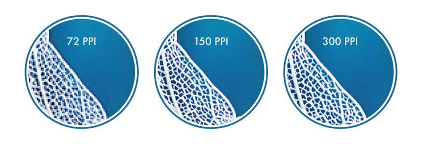 PPI Comparison Chart