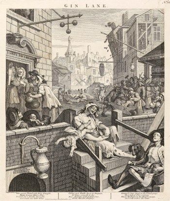 William Hogarth, Gin Lane