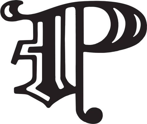 p - p-hat-symbol stock illustrations