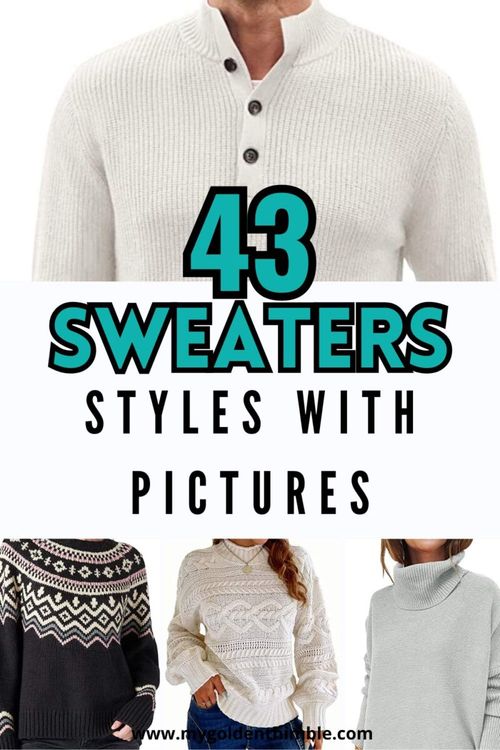 types of sweaters