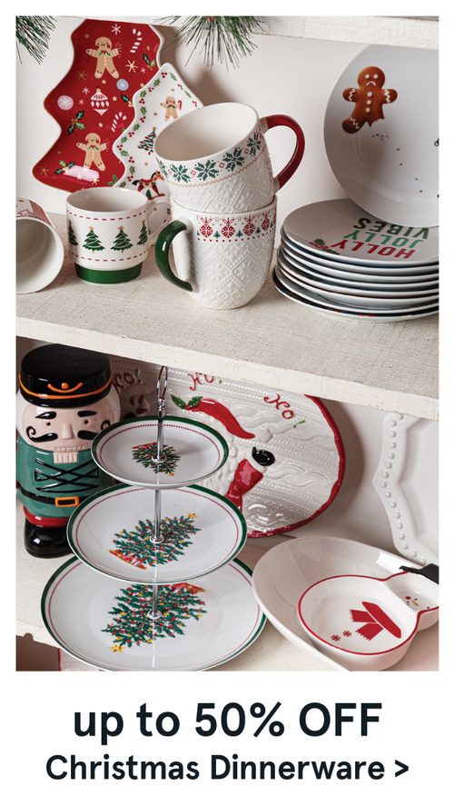 Holiday Dinnerware - up to 50% OFF
