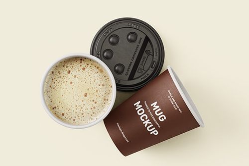 Coffee cup mockup