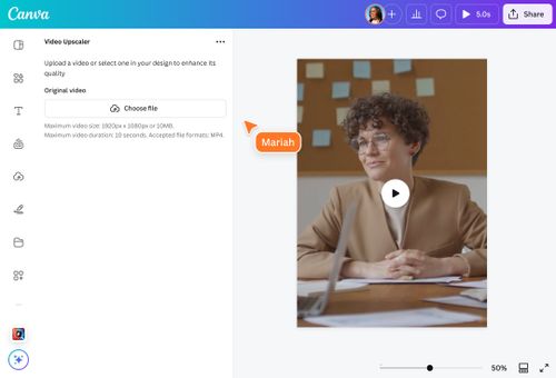 How to upscale a video with AI
