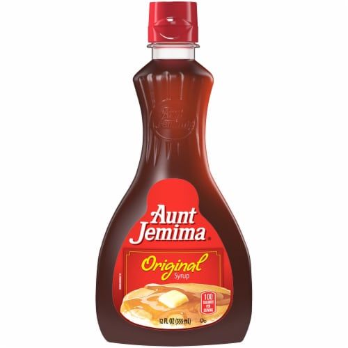 Aunt Jemima Original Syrup Perspective: front