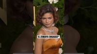 Is Zendaya Engaged? #shorts #zendaya #zendayaandtomholland - YouTube