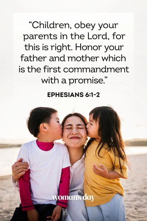 bible verses about family ephesians 6 1 2