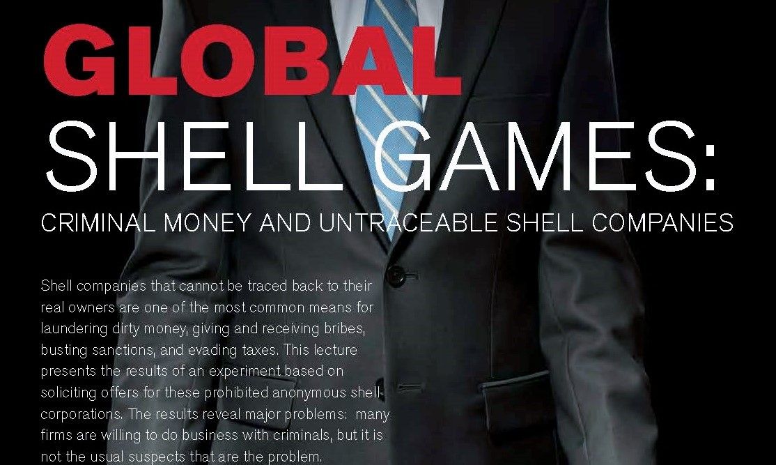 Global Shell Games - Tiền bẩn vẫn dễ bị che giấu - ViMoney
