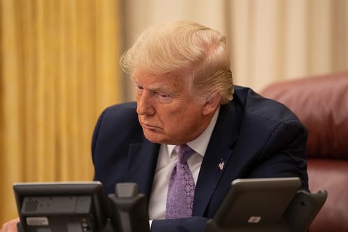 President Trump Speaks on the Phone with Prime Minister Benjamin Netanyahu of Israel, and Sheikh Mohammed Bin Zayed, Crown Prince of Abu Dhabi and Deputy Supreme Commander of the United Arab Emirates | by The Trump White House Archived