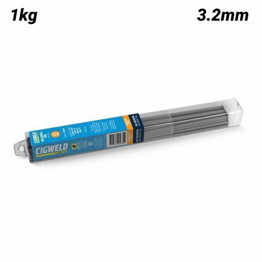 Cigweld WES316132 WeldSkill 316L 3.2mm Stainless Steel Welding Electrodes 1.0kg Pack