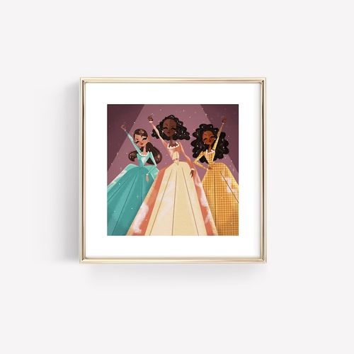 The Schuyler Sisters • Hamilton • Musical Art • Illustration • Print • DesignedByShea image 1