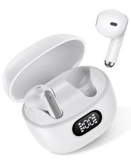 Wireless Ear Buds Bluetooth 5.3 Earbuds, iPhone 17 16e Earphones Headphone for iPhone 16 Pro Max/15/14/13, Samsung Galaxy A17 S25 Ultra, Google Pixel 10 9, OnePlus, Apple Air Pods Android Buds in Ear