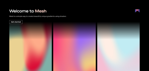mesh gradient generator