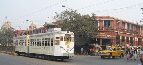 Tramcars made with the help of Asian Development Bank