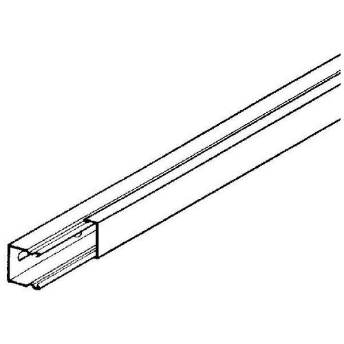 Channel cable tray, cover included, 2m, 16x16mm (55 trays, 53 covers)