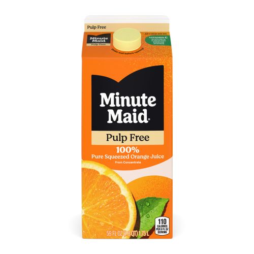 Minute Maid, Pulp Free Orange Juice, 59 Fl Oz