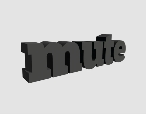 Letras 3D ou Monobloco