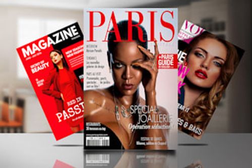 design fashion flyer, magazine covers, magazine ads, and catalog