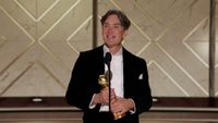 Cillian Murphy Wins Best Male Actor – Motion Picture – Drama I 81st Annual Golden Globes - YouTube