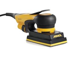 Mirka DEOS Direct Electric Orbital Sander Tool 353XCV / 3 inch x 5 inch / 3mm orbit/Dust-free Sanding / MID3530201US
