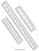 Printable MM Rulers