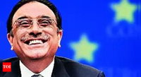 Asif Zardari elected Pakistan president for 2nd time - Times of India