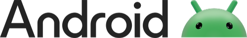 Android 2023 3D logo and wordmark