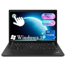 Lenovo ThinkPad X13 FHD Touchscreen Laptop, 10th Gen Intel Core i7-10610U, 16GB RAM, 512GB SSD, HDMI, Thunderbolt, ThinkPad Laptop Windows 11 Pro (Renewed)