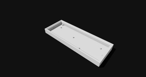 60% Keyboard Case for Wooting 60HE,Mad60HE,Tofu60 3D Printer File Image 3