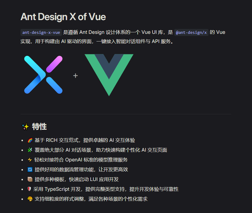 产品组件库Ant Design X Vue：继 Ant Design X 之 …