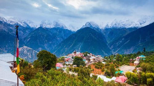The Himalayas in summer