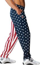 Otomix Men's American Flag USA Baggy Workout Pants Large