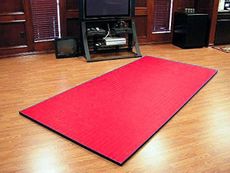 Dollamur 5'x10'x1.25" Jiu-Jitsu Mat, Red, Tatami