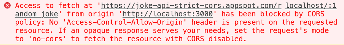 3 Ways to Fix the CORS Error — and How the Access-Control-Allow-Origin Header Works | by David ...