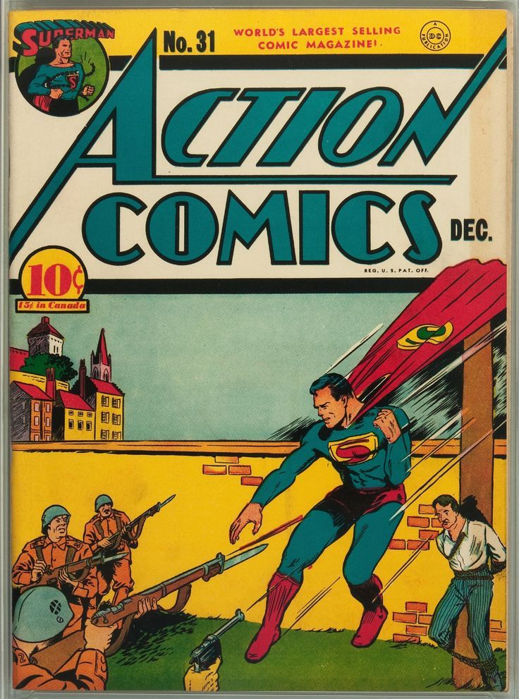 Action Comics 031 (1940) | Comics, Dc comic books, Batman superman comic