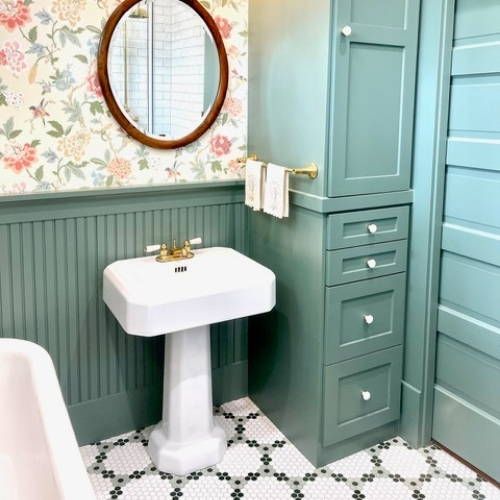 Porcelain Mosaic Tile Bathroom Ideas