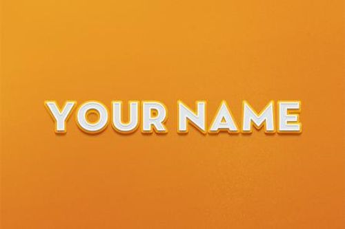 Striking 3D text effect online