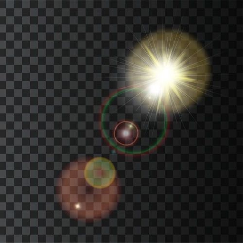 the sun is shining brightly in the dark sky, and it appears to be very bright