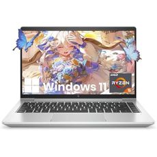HP EliteBook 645 G9 Laptop Computer Windows 11 Pro, AMD Ryzen 5 PRO 5675U, 16GB RAM, 256GB PCIe SSD, 14in FHD Laptop 1920x1080, HDMI, Ryzen Notebook (Renewed)