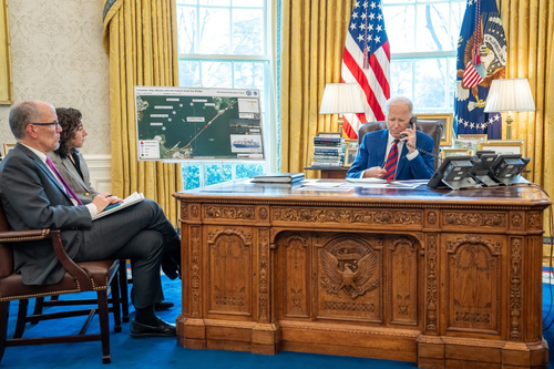 president biden briefing on the francis scott key bridge collapse