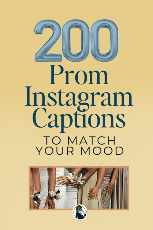 200+ Prom Instagram Captions to Match Your Mood, Outfit, and Energy