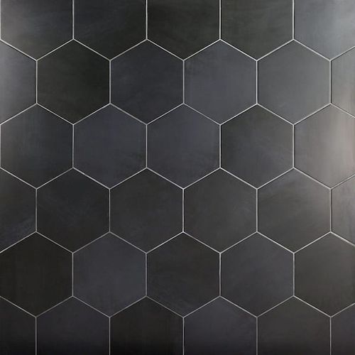 Langston Dark Gray 9.875 in. x 11.375 in. x 10mm Matte Porcelain Floor and Wall Tile (18 pieces / 10.76 sq. ft. / box)