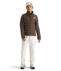 The North Face Women's Aconcagua 3 Jacket - Wind & Water Resistant Puffer Coat with Down & Synthetic Blend Insulation, Smokey Brown, 3X-Large