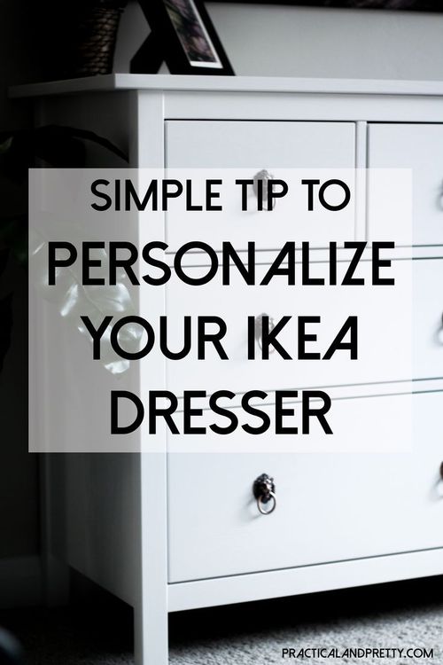 IKEA Hemnes Dresser Hack | Ikea hemnes dresser, Ikea hemnes, Ikea