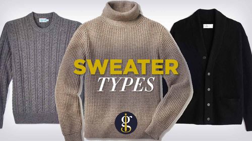 Types of Fashionable Sweaters for Men Hero
