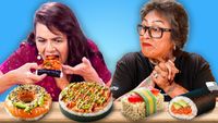 Mexican Moms Try VIRAL Sushi Hacks (Ft. People Vs Food) - YouTube