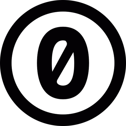 Null Taste Symbol Kostenlos Von Entypo Icons