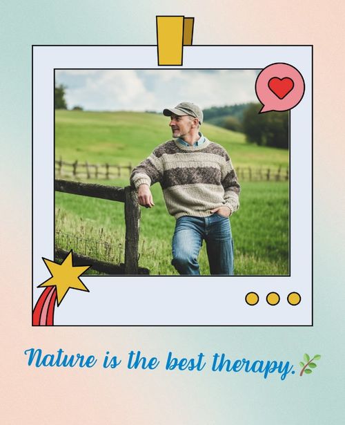 captions for pictures of yourself in nature